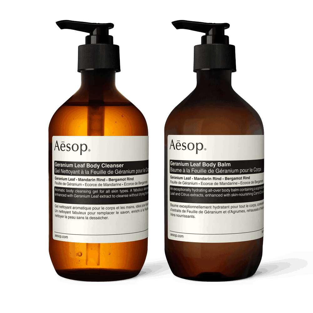 Geranium Leaf Duet | Hand Care Set
