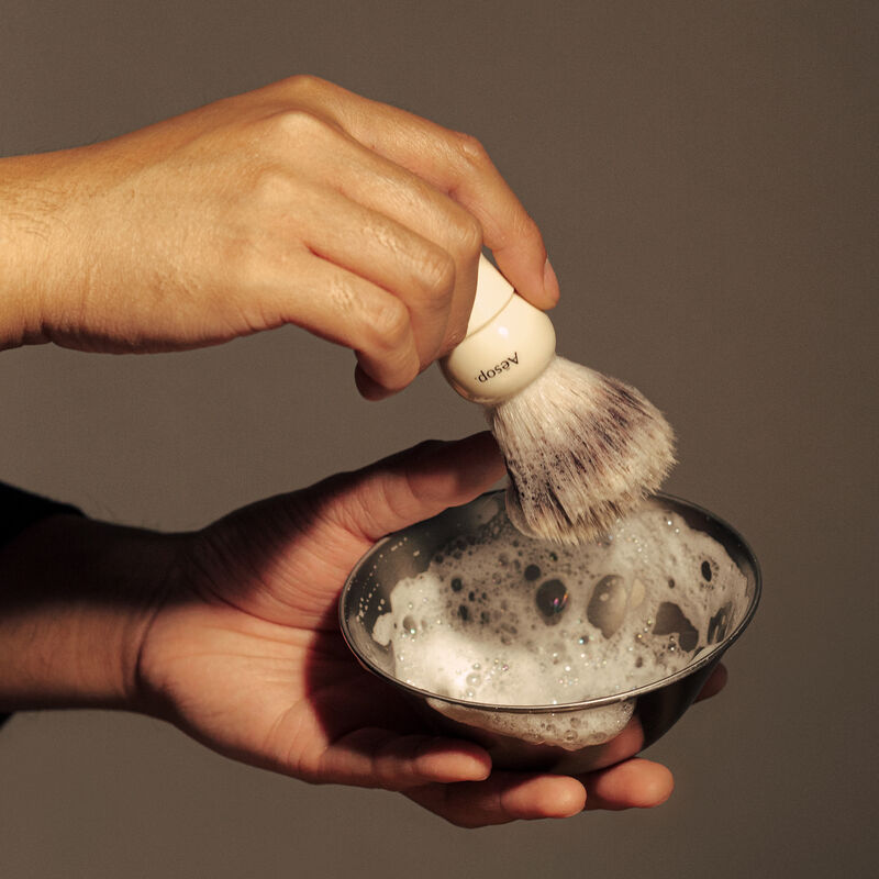 Double-Edge Razor and Silver Tip Fibre Shaving Brush